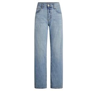 NWT $319 DAILY BLUE by ADRIANO GOLDSCHMIED MOOD relaxed straight jeans 26